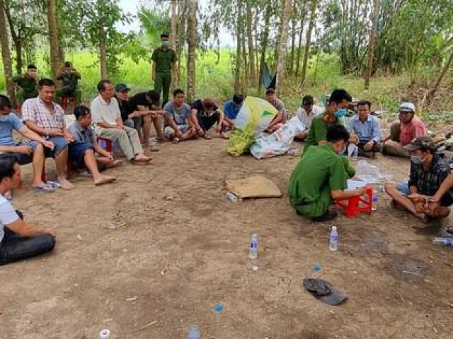 Trưởng công an huyện hóa trang thành con bạc, trường gà khủng bị đánh úp