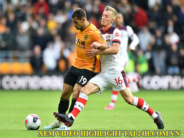 Video Wolves - Southampton: Cú tát đau điếng, ”Bầy sói” ngỡ ngàng