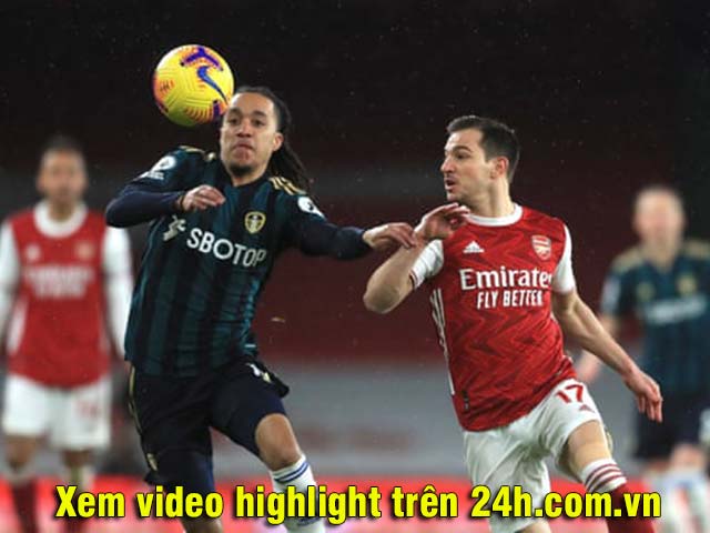 Video Arsenal - Leeds: Cơn mưa bàn thắng, hat-trick thần sầu