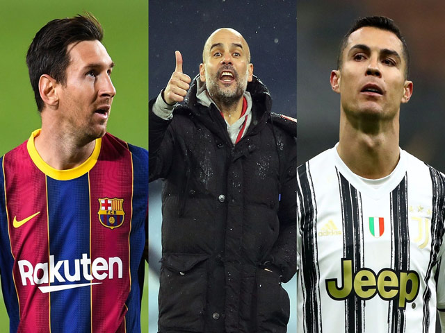 Man City ”hủy diệt” NHA: Pep vẫn ”thèm” Messi - Ronaldo - Mbappe vì sao?