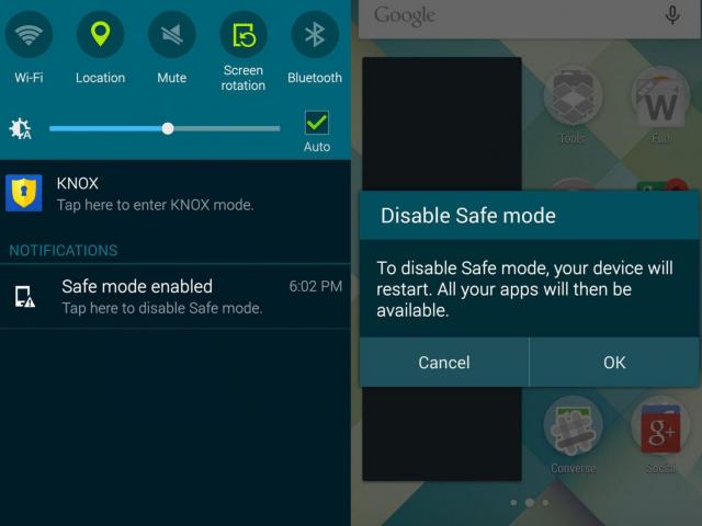 Cách tắt chế độ an toàn (Safe Mode) đơn giản trên điện thoại Android