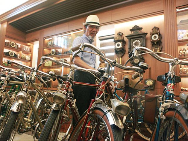 Bộ sưu tập xe đạp Peugeot nhiều nhất thế giới của đại gia Hà thành