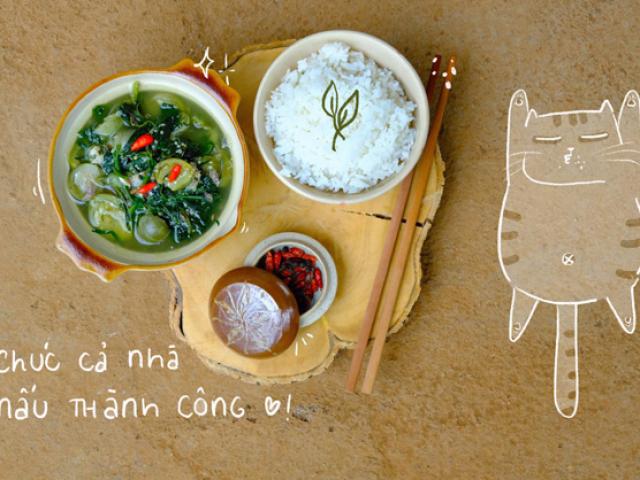 Loại quả cực khó ăn mà nấu chung với đủ thứ rau rừng, thành món ăn hấp dẫn ”mê hoặc”