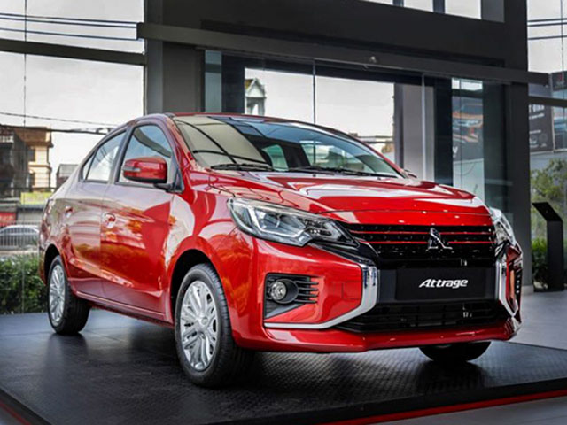 Giá lăn bánh Mitsubishi Attrage Premium vừa ra mắt