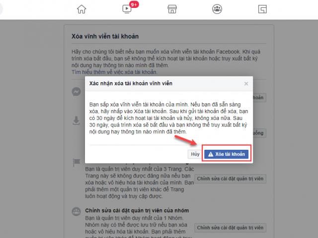 Cách xóa tài khoản Facebook vĩnh viễn và cách vô hiệu hóa tạm thời