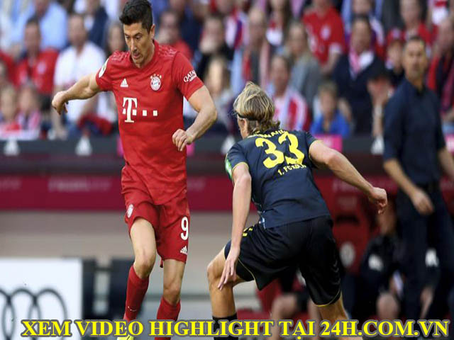 Video Bayern Munich - Cologne: Lewandowksi rực rỡ, xây chắc ngôi đầu
