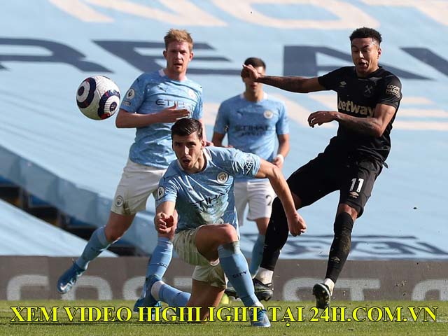 Video Man City - West Ham: Người hùng bất ngờ, ”hú vía” vì Lingard