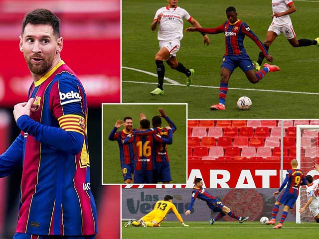 Barca nhì bảng La Liga: Messi bất ngờ báo tin vui, ra điều kiện ở lại ”gánh team”