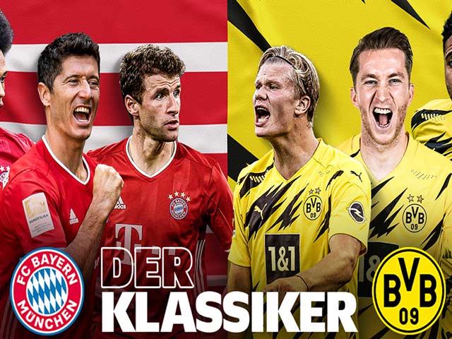 Bayern Munich - Borrusia Dortmund, 0h30 7/3: Con số cực hot trận siêu kinh điển Bundesliga