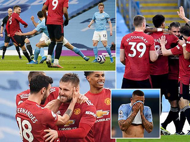 MU hạ Man City: Báo Anh chúc mừng ”Quỷ đỏ”, ví Luke Shaw như Roberto Carlos