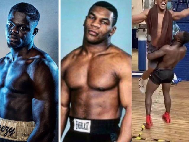 Phát khiếp “Mike Tyson” mới đấm đối thủ ngã ngửa, nhấc bổng Joshua