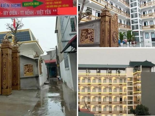 ”Đại gia” Bắc Giang chi 13 tỷ xây nhà trọ ”sang chảnh” như khách sạn gây sốt