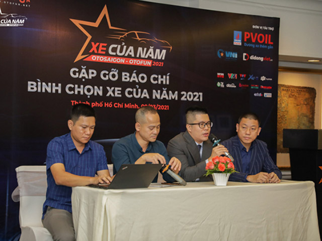 Cổng bình chọn giải Xe của năm 2021 chính thức hoạt động