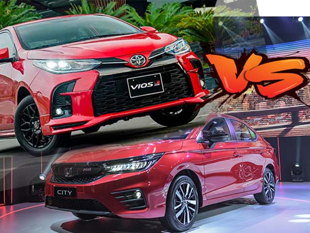 Chọn Toyota Vios GR-S hay Honda City RS, tầm giá hơn 600 triệu