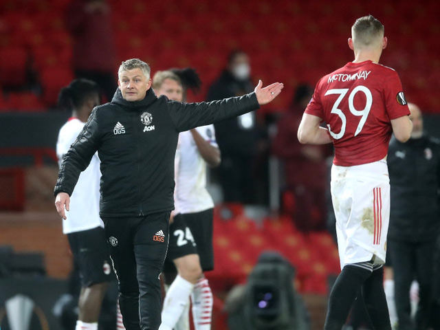 MU bị AC Milan cầm hòa phút cuối, Solskjaer lạc quan giữa ”bão” chỉ trích