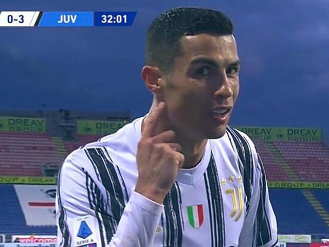 Ronaldo ăn mừng khiêu khích, sếp Juventus ”trở mặt” vụ hợp đồng mới