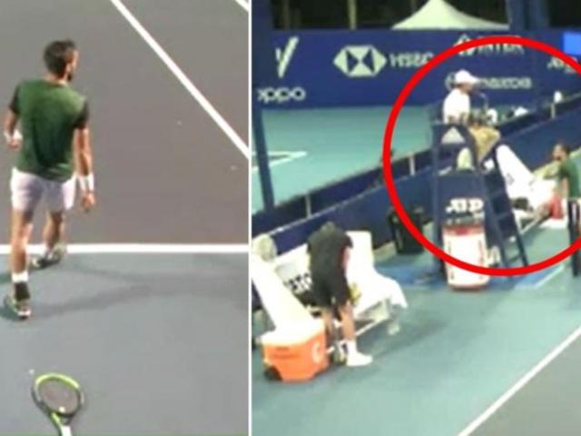 SAO tennis bị tố đòi giết hại trọng tài, cái kết “đắng” như Djokovic