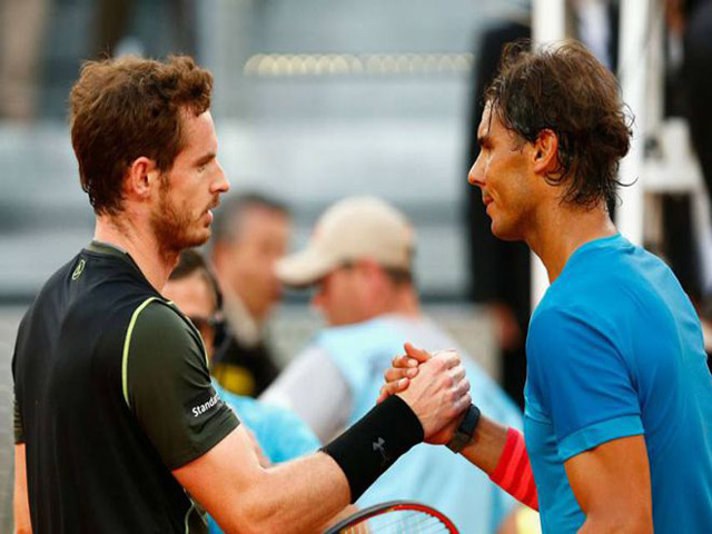 Nóng nhất thể thao sáng 18/3: Murray tin Nadal sẽ lại thống trị Roland Garros