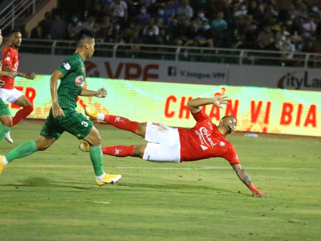 Trực tiếp bóng đá TP HCM - Sài Gòn FC: Vỡ òa penalty cuối trận (Hết giờ)