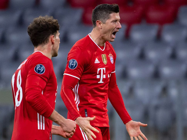 Lewandowski ghi hat-trick hoàn hảo chỉ 22 phút, sắp phá kỷ lục Bundesliga 49 năm