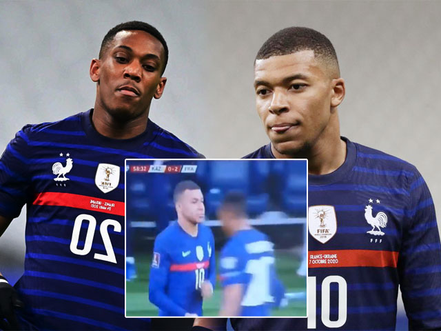 Biến căng ĐT Pháp: Martial từ chối bắt tay Mbappe, cộng đồng mạng dậy sóng