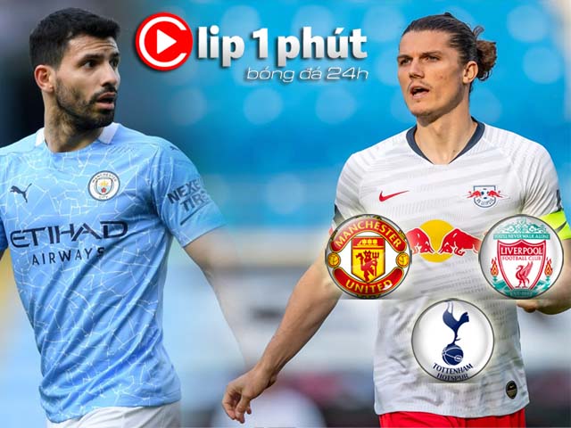 Aguero rời Man City ”hot” hơn cả Mbappe - Haaland, MU đấu Liverpool mua SAO Bundesliga (Clip 1 phút Bóng đá 24H)