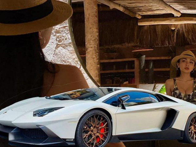 Hotgirl 9X chi tiền ”khủng” mua siêu xe Lamborghini Aventador