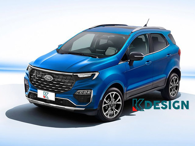 Xem trước thiết kế Ford EcoSport thế hệ mới