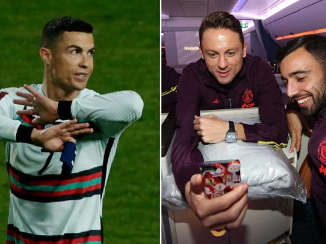 Ronaldo và Fernandes bị SAO MU trêu chọc vụ bàn thắng bị ”cướp”