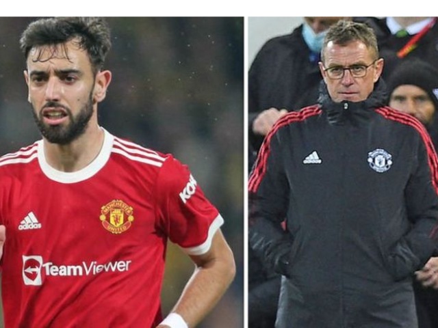 MU đấu Wolves: Fernandes dễ dự bị vì phát kiến của ”Bố già” Rangnick