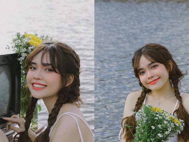 Nữ sinh Đại học Văn Hiến sở hữu nhan sắc ngọt ngào khiến cộng đồng mạng xao xuyến