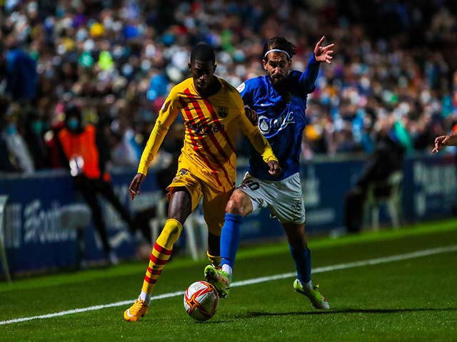 Video bóng đá Linares Deportivo - Barcelona: Ngược dòng khốn khó, choáng váng 6 phút 2 bàn (Cúp Nhà vua)