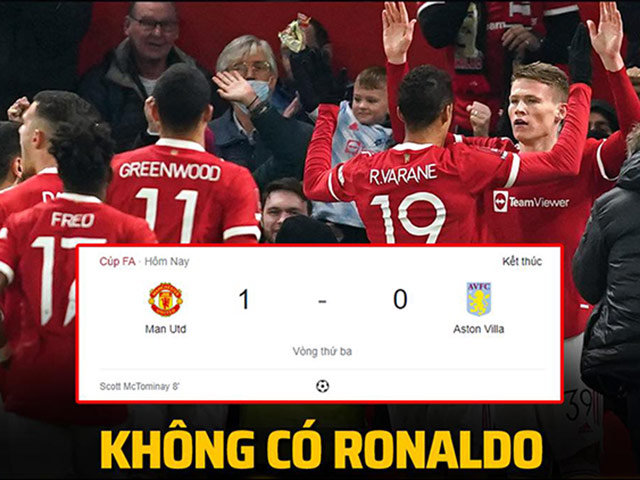 Ảnh chế: Vắng Ronaldo, MU thắng nhẹ tiến vào vòng 4 FA Cup