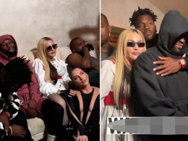 Mayweather sướng như ”Vua”: Gần gũi nữ ca sĩ Madonna và dàn sao đình đám