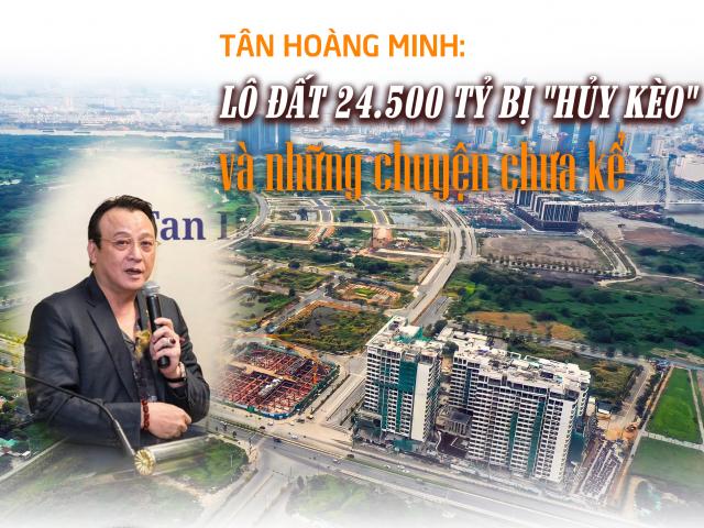 Tân Hoàng Minh, lô đất 24.500 tỷ bị ”hủy kèo” và những chuyện giờ mới kể