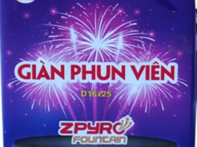 Pháo hoa giàn phun viên sẽ tiếp tục được sản xuất và bán ra thị trường