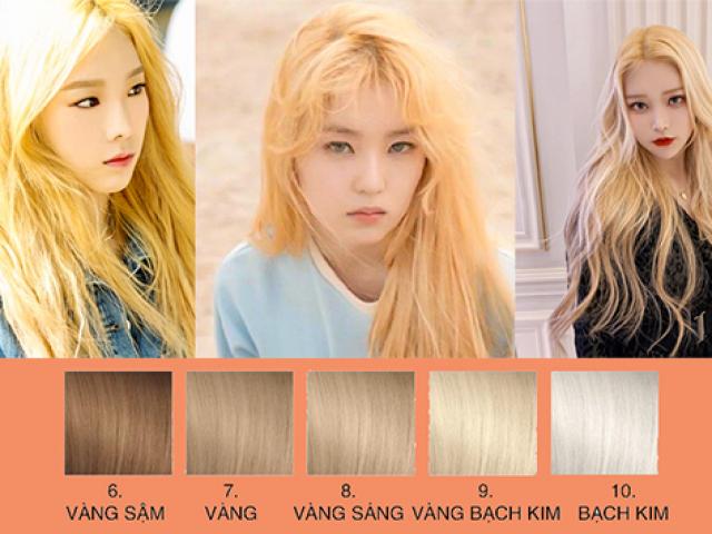 10 kiểu tóc màu vàng cam cực đẹp và nổi bật năm 2021