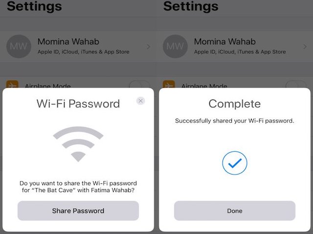 Cách chia sẻ password Wi-Fi đang truy cập của iPhone và smartphone Android nhanh chóng