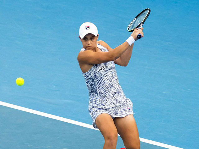 Video tennis Barty - Keys: Hủy diệt 2 set, lần đầu giật ”vé vàng” (Bán kết Australian Open)