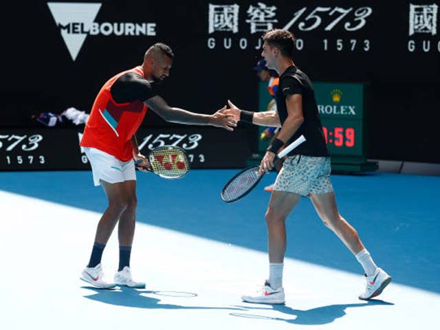 Trực tiếp bán kết Australian Open: Kyrgios vào chung kết đánh đôi nam