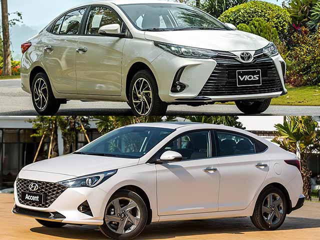 500 triệu đồng nên mua Hyundai Accent hay Toyota Vios?