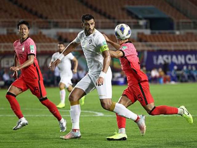 Trực tiếp bóng đá Lebanon - Hàn Quốc: Đội khách mở điểm (Vòng loại World Cup)