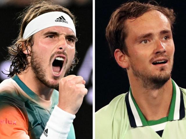 Video tennis Tsitsipas - Medvedev: Set cuối bão táp, nỗ lực bất thành (Bán kết Australian Open)