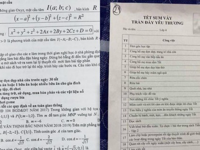 Hội học sinh ”cười ra nước mắt” với những ”lời nhắn nhủ” của thầy cô khi giao bài tập Tết