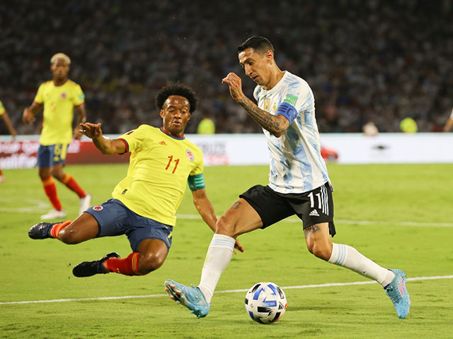 Video bóng đá Argentina - Colombia: SAO Inter ”khai hỏa”, tiếc nuối Di Maria (Vòng loại World Cup)