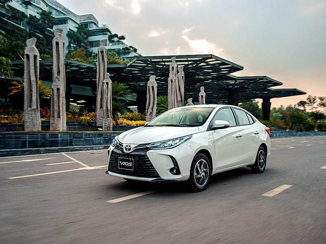 Giá xe Toyota Vios lăn bánh tháng 2/2022, giảm 50% lệ phí trước bạ