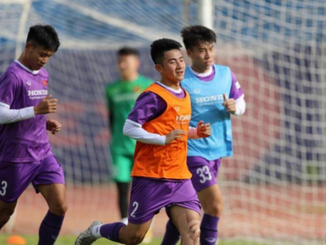 U23 Việt Nam gặp cú “sốc” khi tập luyện tại Bình Dương