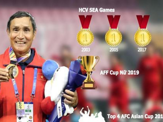 HLV Mai Đức Chung xứng danh chiến lược gia số một bóng đá nữ Đông Nam Á