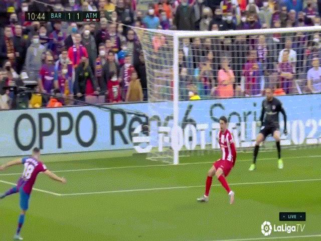 Video bóng đá Barcelona - Atletico: Điên rồ 6 bàn & 2 thẻ đỏ, dấu ấn tân binh (Vòng 23 La Liga)