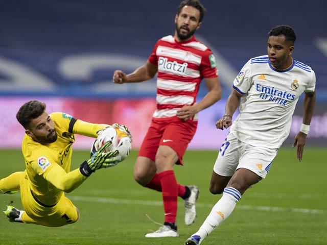 Video bóng đá Real Madrid - Granada: Bất ngờ nho nhỏ, siêu phẩm định đoạt (Vòng 23 La Liga)